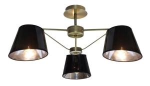 CORTEZ LAMPA WISZĄCA 3X40W E14 PATYNA 33-54982