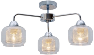 RAY LAMPA SUFITOWA 3X40W E14 CHROM 33-67081