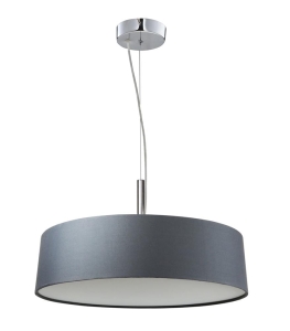 BLUM LAMPA WISZĄCA 3X60W E27 SREBRZYSTO SZARY 31-46673