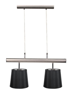 MILONGA LAMPA WISZĄCA 2X60W E27 SATYNA 32-53541
