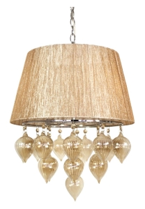 ELISSA LAMPA WISZĄCA 3X40W E14 SZARO BEŻOWY