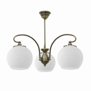 ORBIT LAMPA WISZĄCA 3X60W E27 PATYNOWA MIEDŹ