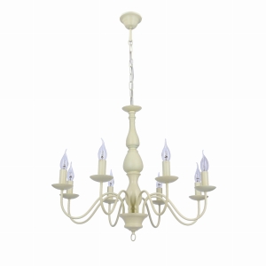 BELLAGIO LAMPA WISZĄCA 8X40W E14 KREMOWY