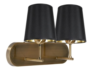 MILONGA LAMPA KINKIET 2X60W E27 PATYNA 22-53510