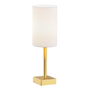 Lampa stołowa do salonu złota piękna lampka biurkowa nocna ABRUZZO 8030