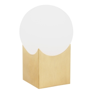 Lampa stołowa biała kulka AUSTIN 4720