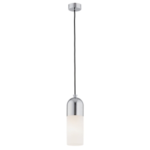 Lampa wisząca ze szkła i stali BURGOS 4211