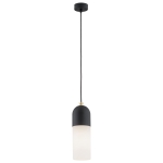 Lampa wisząca ze szkła i stali BURGOS 4213