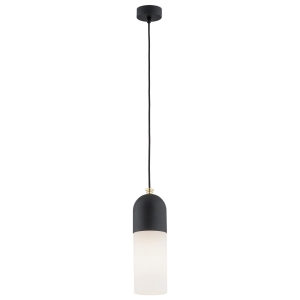 Lampa wisząca ze szkła i stali BURGOS 4213