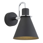 Kinkiet retro chromowane dodatki Beverly 4709