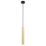 Złota tuba lampa wisząca GOMERA PLUS 4755