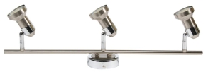 ARKON LAMPA SUFITOWA LISTWA 3X50W GU10 SAT NIKIEL+CHROM BEZ ŻARÓWEK