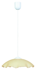 DAMA LAMPA WISZĄCA 32 CM 1X60W E27  BEŻOWY