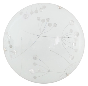 FLORAL LAMPA SUFITOWA PLAFON 30 1X10W LED 3000K TRANSPARENTNY