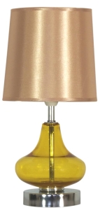 ALLADINA LAMPA 1X40W E14 BURSZTYN