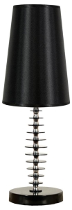 FUNDI LAMPA 1X60W E27 CZARNA