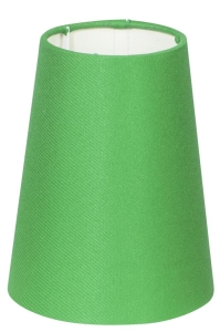 ABAŻUR CONE STOŻEK (D-12,5  H-15)CM E14 ZIELONY