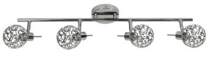 LAMPA PUZZLE LISTWA 4X40W G9 CHROM