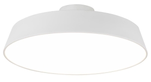 LAMPA SUFITOWA ORLANDO 1 SATYNOWY BIAŁY 30