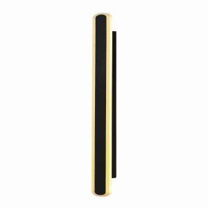 STICK lampa ścienna zewnetrzna L-60 czarny 20W  klosz opal IP65