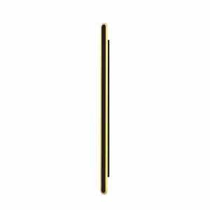 STICK lampa ścienna zewnetrzna L-150 czarny 45W  klosz opal IP65