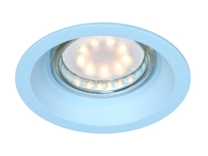 SA-12 BL GU10 MAX 35W 230V oczko sufitowe  lampa sufitowa   kolor niebieski  aluminiowa