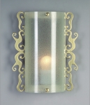 CASABLANCA PLAFON 1X60W E27 22X25CM PATYNA PROSTOKĄT