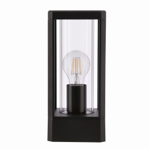 Cissus lampa ogrodowa stojąca 12x24cm czarny 1x60W E27 IP54