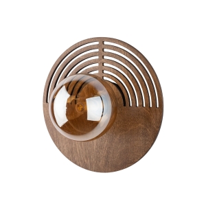 LUNAR WOOD KINKIET 1XG9  250