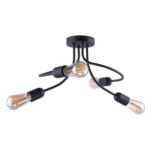 FADO BLACK LAMPA SUFITOWA 4 PŁ