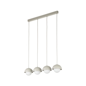 BONO BEIGE LAMPA WISZĄCA 4 LISTWA