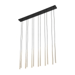 PIANO BLACK GOLD LAMPA WISZACA 12