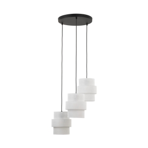 CALISTO WHITE LAMPA WISZĄCA 3 KOŁO
