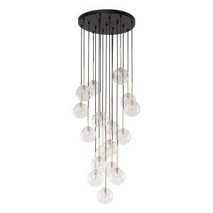 NILOS BLACK GOLD LAMPA WISZĄCA 17
