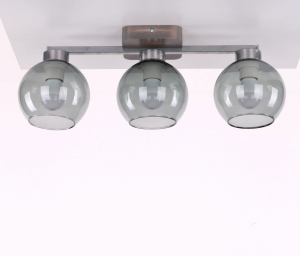TONI GRAFIT LAMPA SUFITOWA 3 PŁ