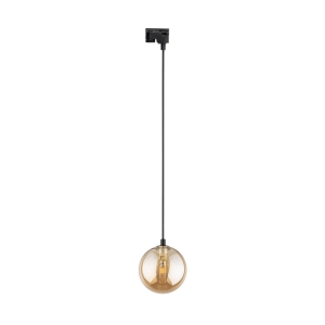 TRACER BLACK AMBER GLASS WISZĄCA 1 G9