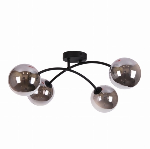 NAOMI BLACK/GRAPHITE  LAMPA SUFITOWA 4