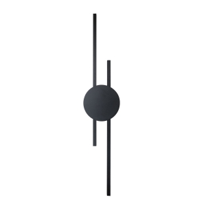 JAVA BLACK KINKIET 2 LED