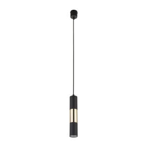 VIVIEN BLACK/GOLD LAMPA WISZĄCA 1 PŁ