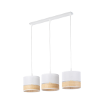 PAGLIA NEW WHITE LAMPA WISZĄCA 3 PŁ LISTWA