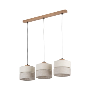 ECO LAMPA WISZĄCA 3 LISTWA
