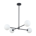 SARIUS BLACK LAMPA SUFITOWA 4 PŁ WYSOKA