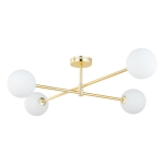 SARIUS GOLD LAMPA SUFITOWA 4 PŁ