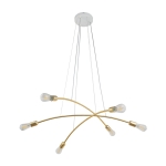 HELIX GOLD LAMPA WISZĄCA 6 PŁ