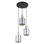 SIERRA GOLD LAMPA WISZĄCA 3 PŁ