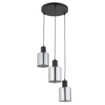 SIERRA BLACK LAMPA WISZĄCA 3 PŁ