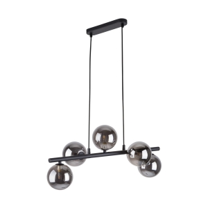 ESTERA BLACK LAMPA WISZĄCA 5 PŁ