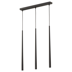 PIANO BLACK LAMPA WISZĄCA 3 PŁ LISTWA