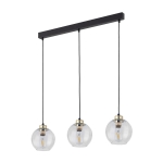 DEVI TRANSPARENT LAMPA WISZĄCA 3 PŁ LISTWA
