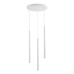 PIANO WHITE LAMPA WISZĄCA 3 PŁ